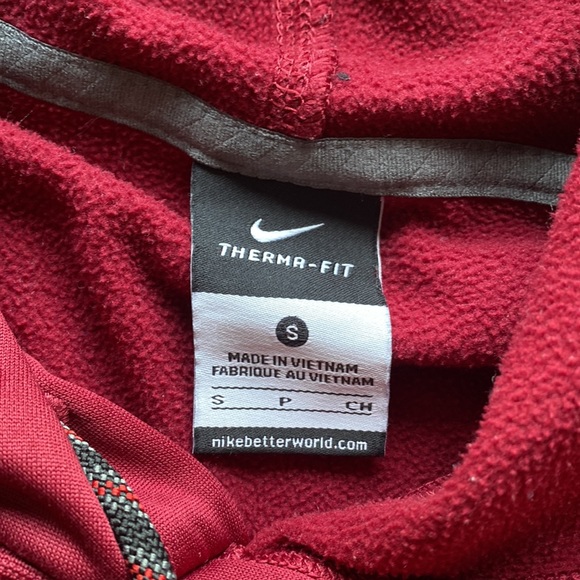 Men’s Nike Garnet FSU Hoodie Sweatshirt - Picture 4 of 6